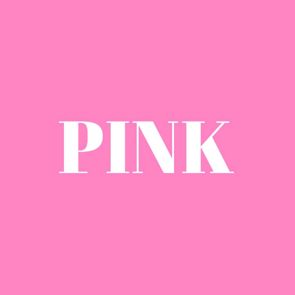 Color Chart【PINK】