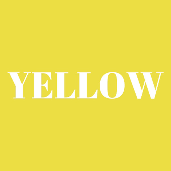 Color Chart【YELLOW】