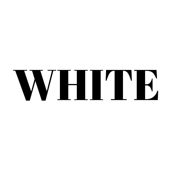 Color Chart【WHITE】